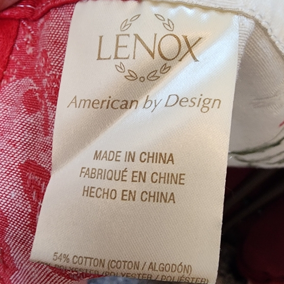 Lenox Holiday Shower Curtain 70.5 X 70.5 Inch - Picture 2 of 2